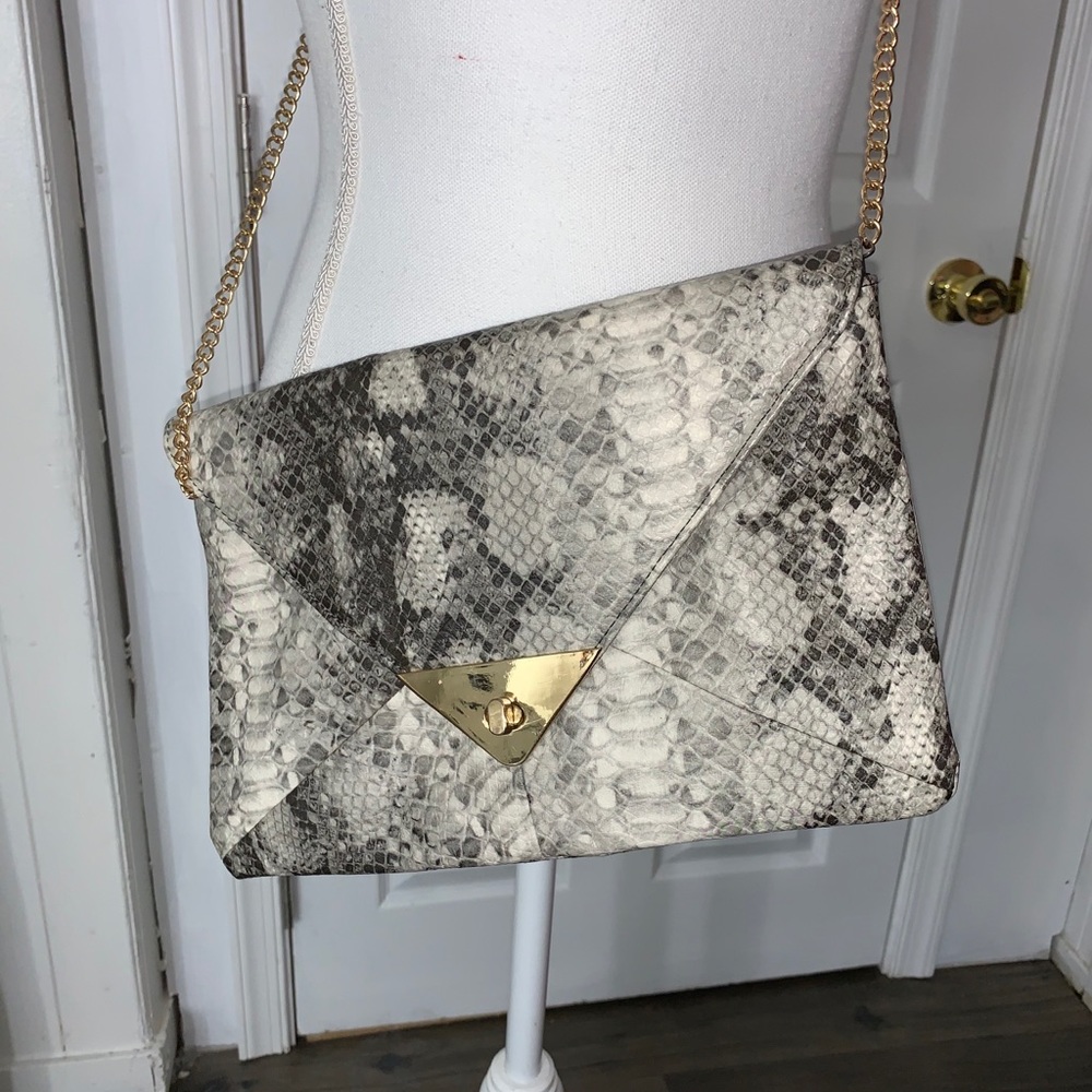 Snakeskin Crossbody Purse